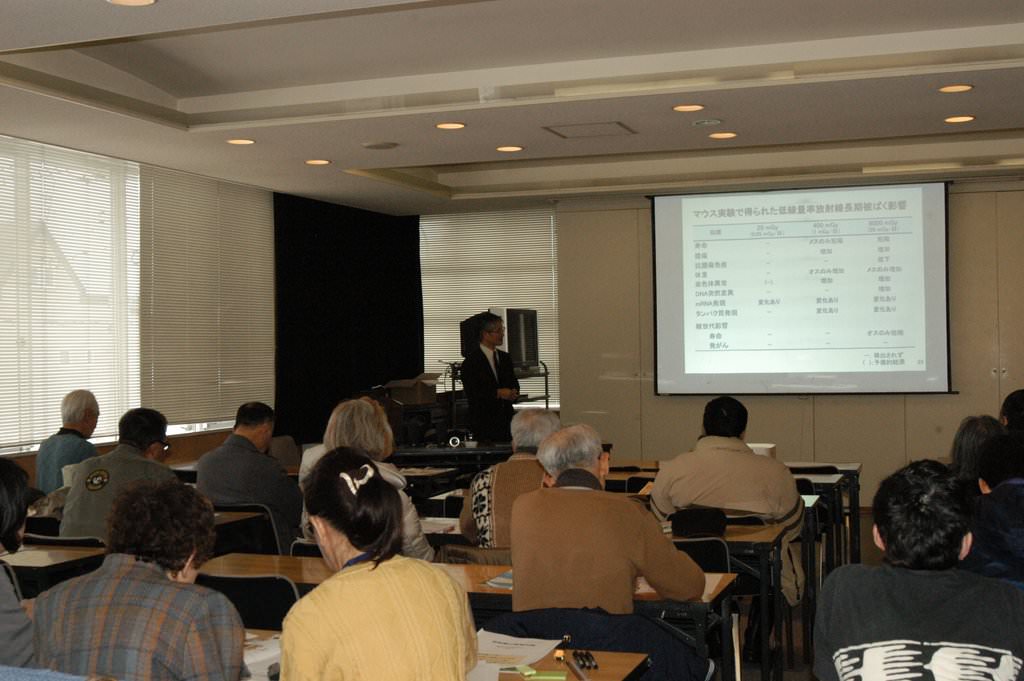 画像：弘前市で開催した学習会の様子